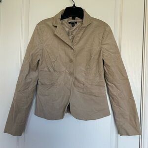 Jacob Beige Corduroy Blazer Jacket